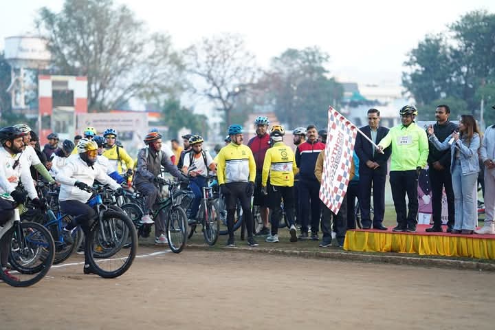 मतदाता जागरूकता साइकिल रैली का किया आयोजन