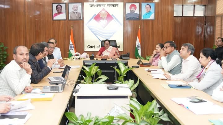सचिवालय में आयोजित हुई 7वीं स्टेट ब्राॅडबैण्ड कमेटी की बैठक